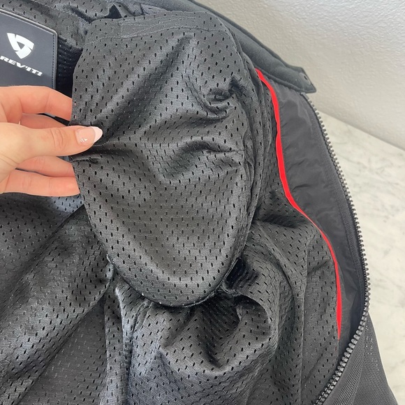 Slightly Used Black REV’IT Jacket Eclipse XL - Picture 9 of 14